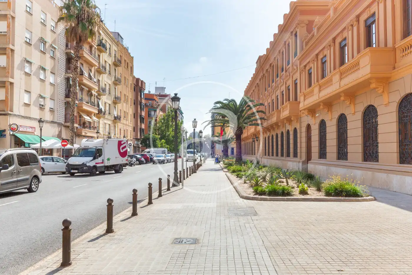 Exterior view of Flat for sale in Valencia  with Air Conditioner, Heating and Private garden