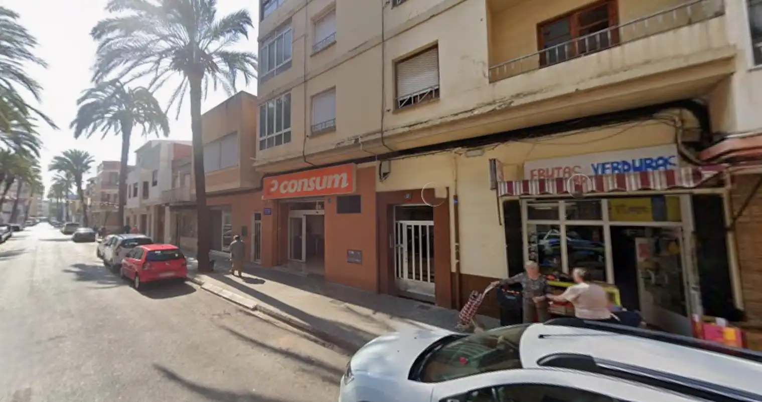 Vista exterior de Piso en venta en Massamagrell