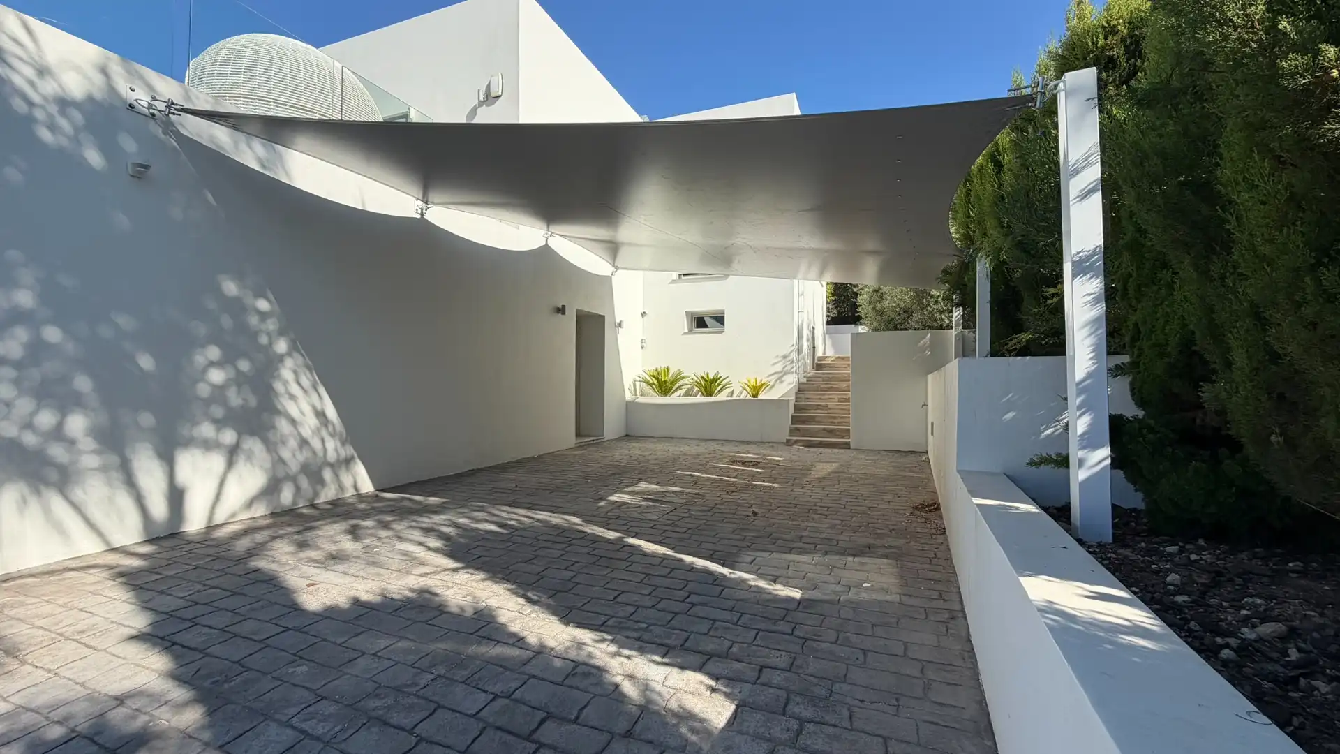 Exterior view of Houses for sale in Moraira  with Air Conditioner, Heating and Private garden