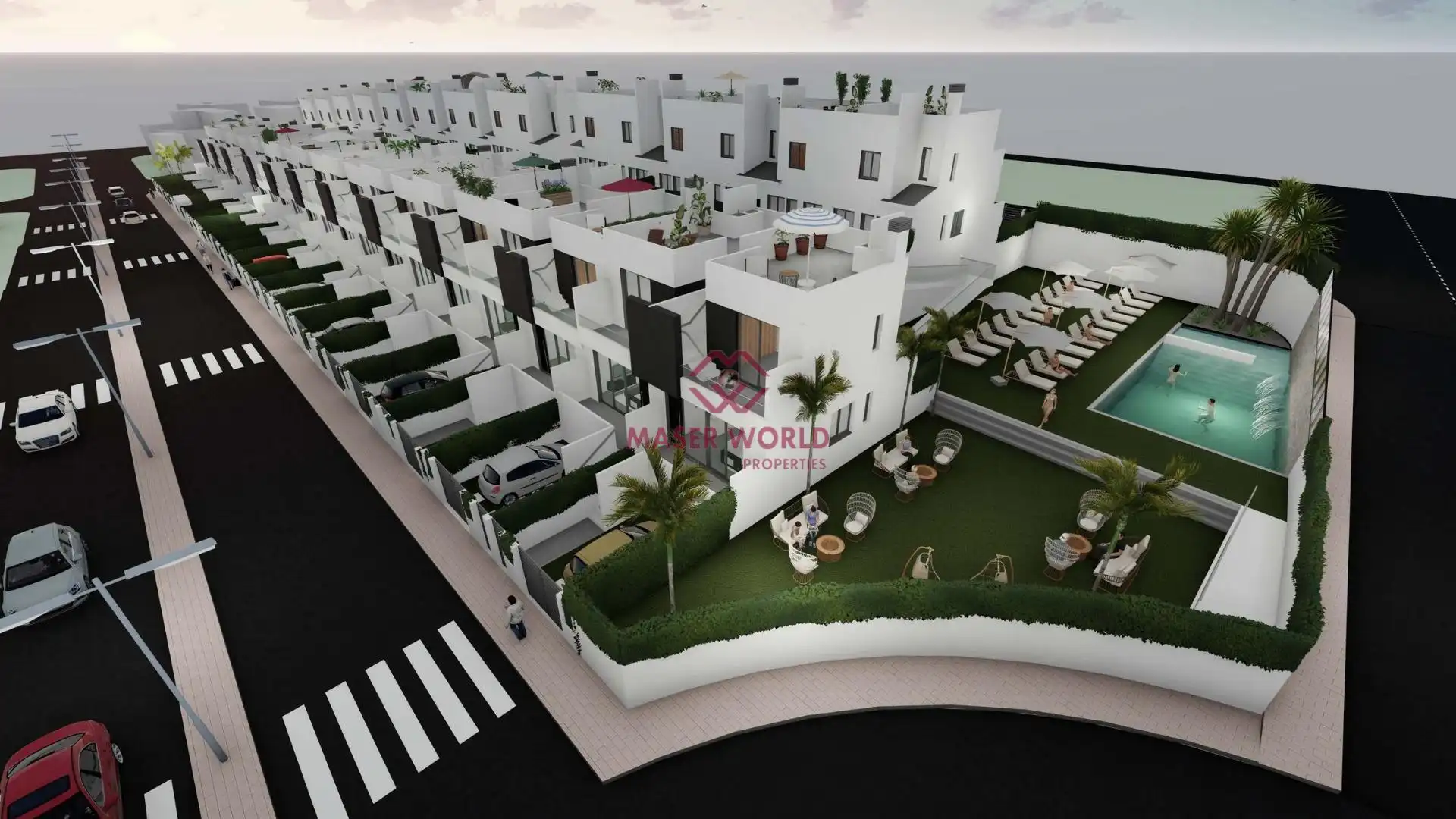 Casa a schiera con piscina in vendita a Cox, imagen 12
