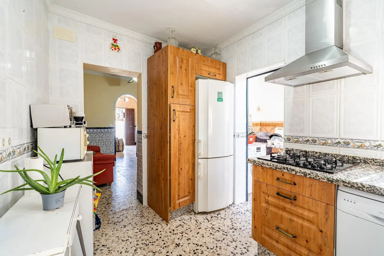 Cuina de Casa o xalet en venda en Camas amb Moblat