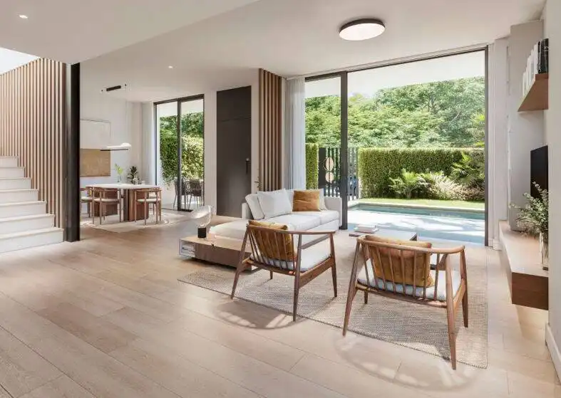 Sala de estar de Casa o chalet en venta en Málaga con Aire acondicionado, Jardín privado y Terraza