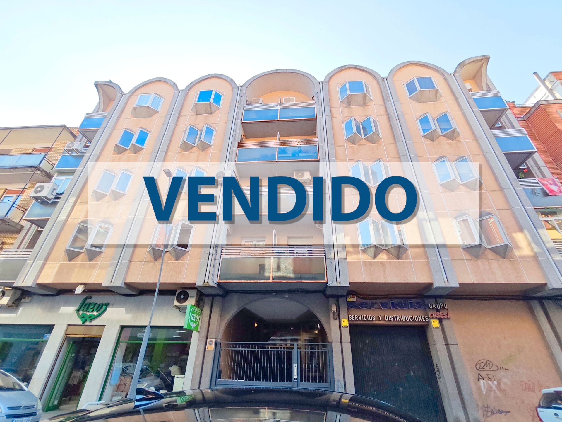 Vista exterior de Pis en venda en Talavera de la Reina amb Calefacció, Terrassa i Moblat
