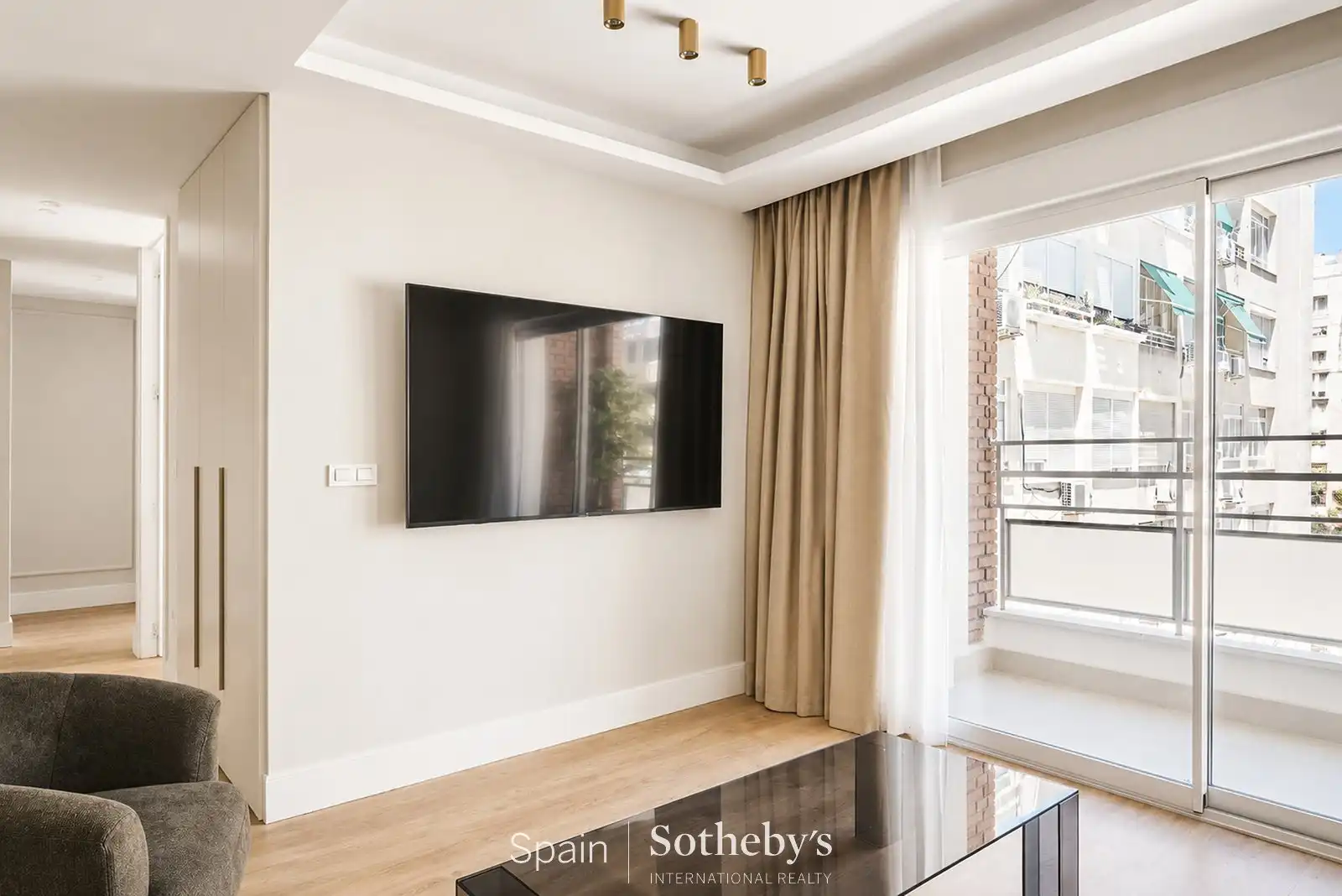 Sala de estar de Apartamento en venta en Madrid con Aire acondicionado, Calefacción y Terraza