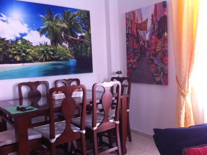 Dining room of Single-family semi-detached for sale in Bollullos Par del Condado  with Storage room, Furnished and Balcony