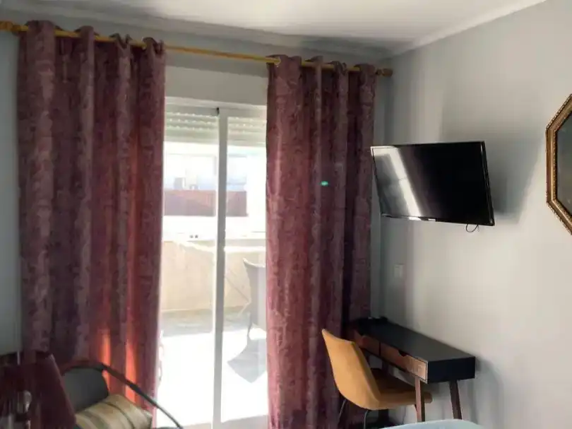 Wohnzimmer von Wohnungen zur Miete in Calpe / Calp mit Klimaanlage, Schwimmbad und Balkon