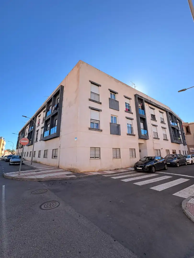 Exterior view of Flat for sale in Roquetas de Mar