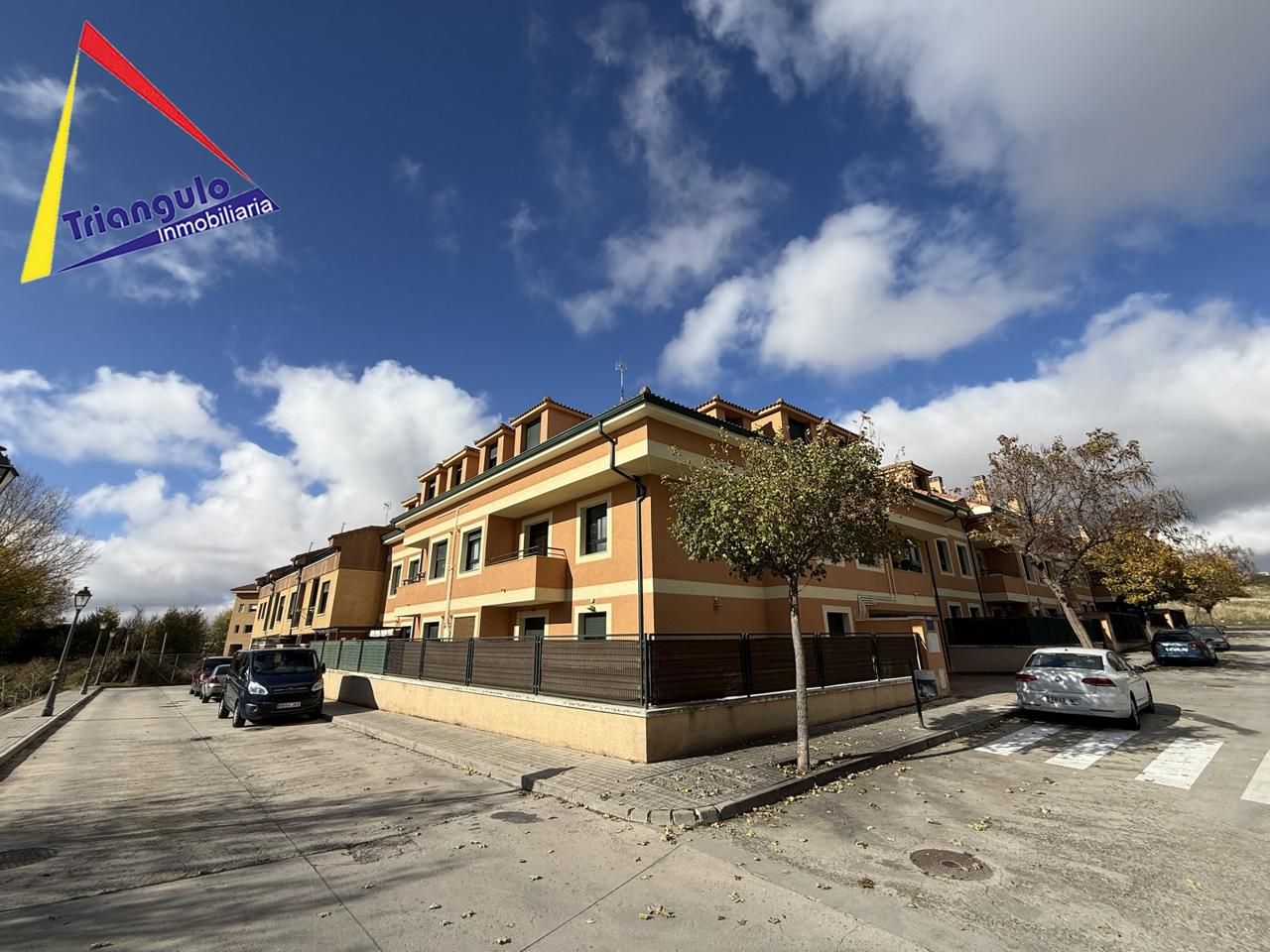 Exterior view of Flat for sale in Bernuy de Porreros  with Heating, Terrace and Furnished