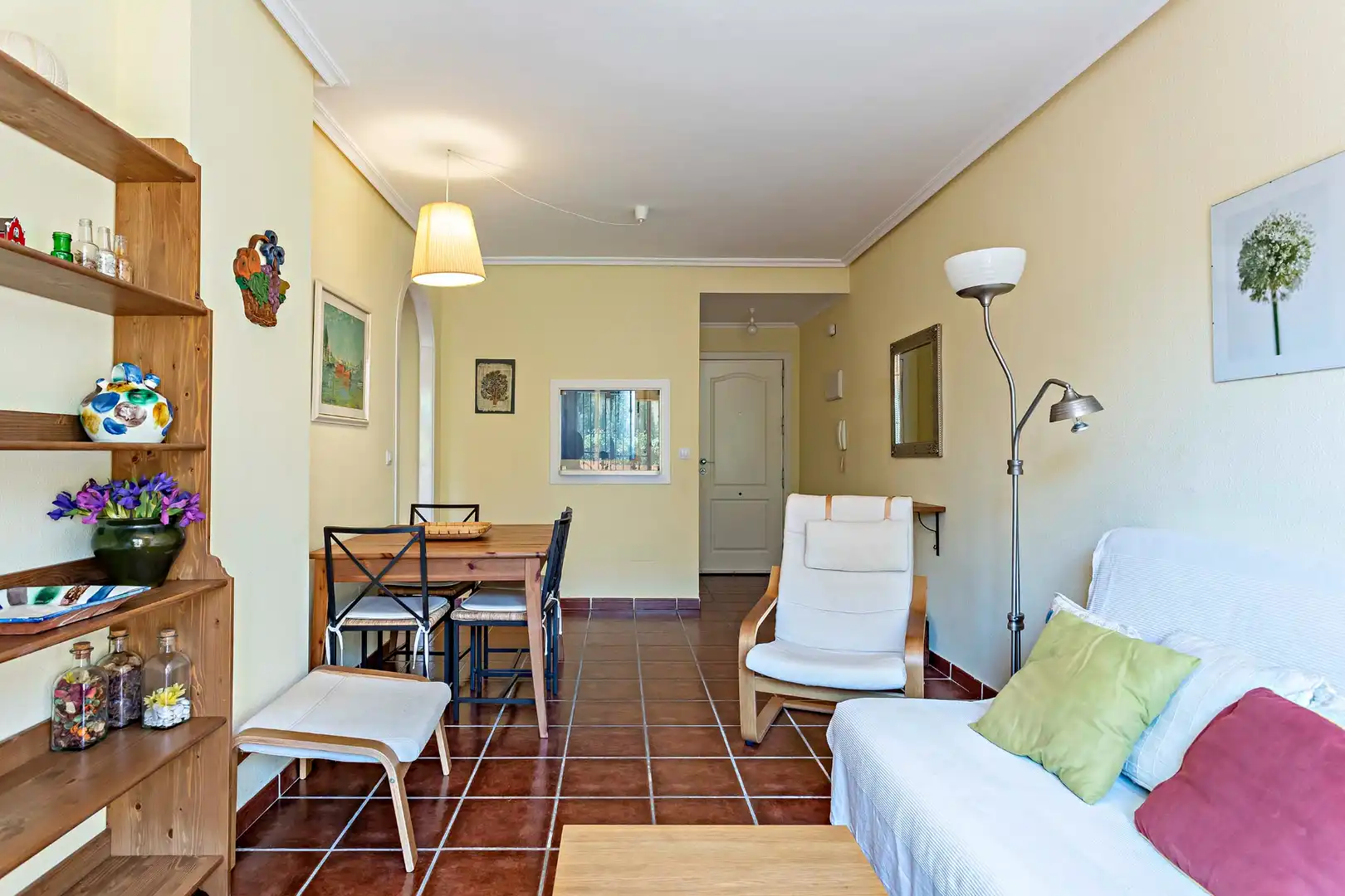 Sala d'estar de Planta baixa en venda en Vera amb Aire condicionat, Terrassa i Piscina comunitària