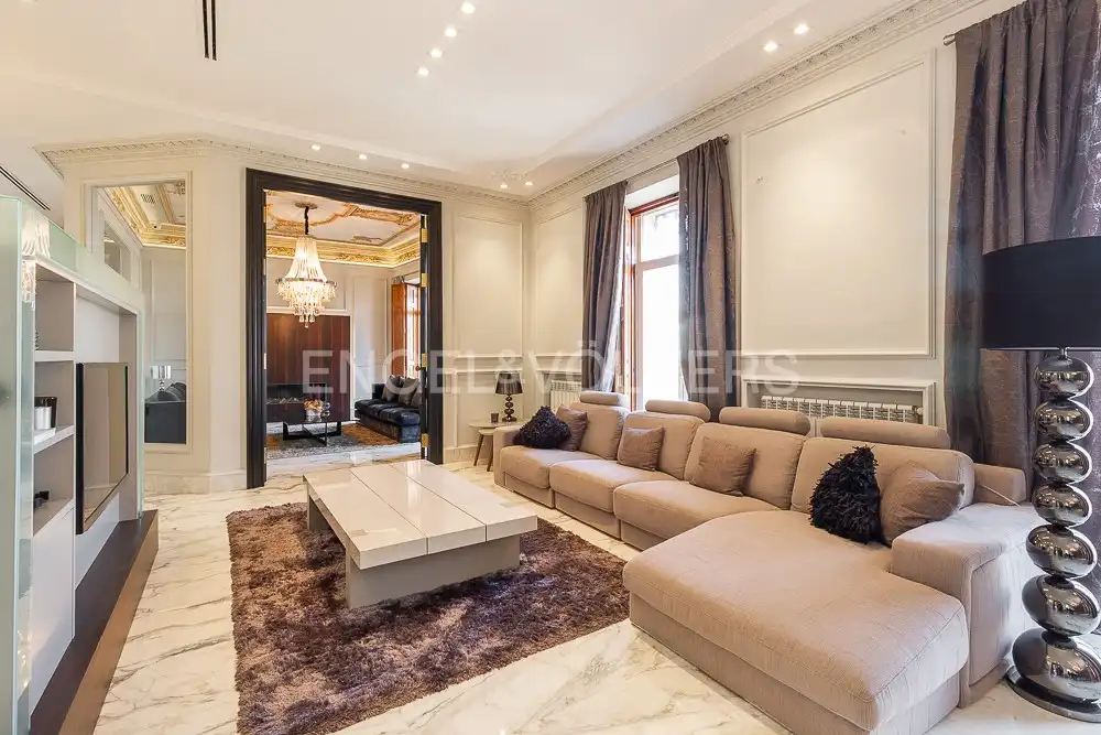 Sala d'estar de Àtic en venda en Valencia amb Aire condicionat, Calefacció i Terrassa