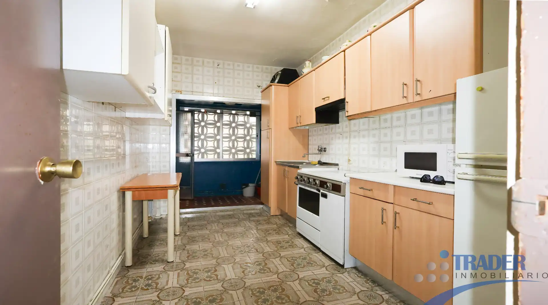 Kitchen of Flat for sale in Móstoles  with Private garden, Terrace and Balcony