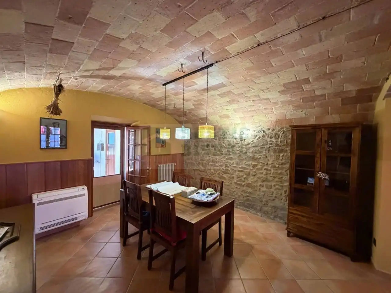 Dining room of Country homes for rent in Rupià  with Heating, Private garden and Terrace