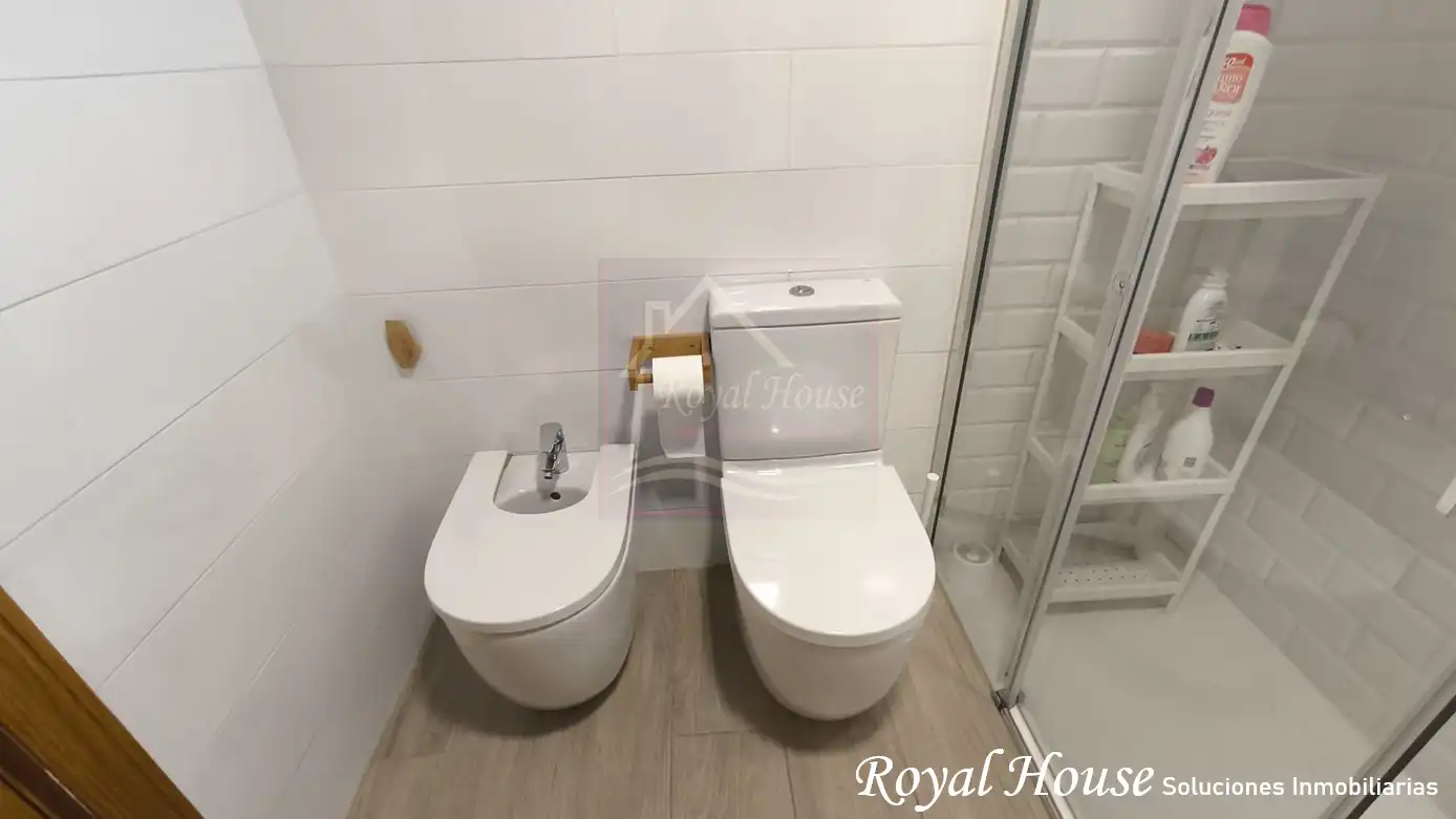 Badezimmer von Maisonette zum Verkauf in Collado Villalba mit Klimaanlage, Heizung und Terrasse
