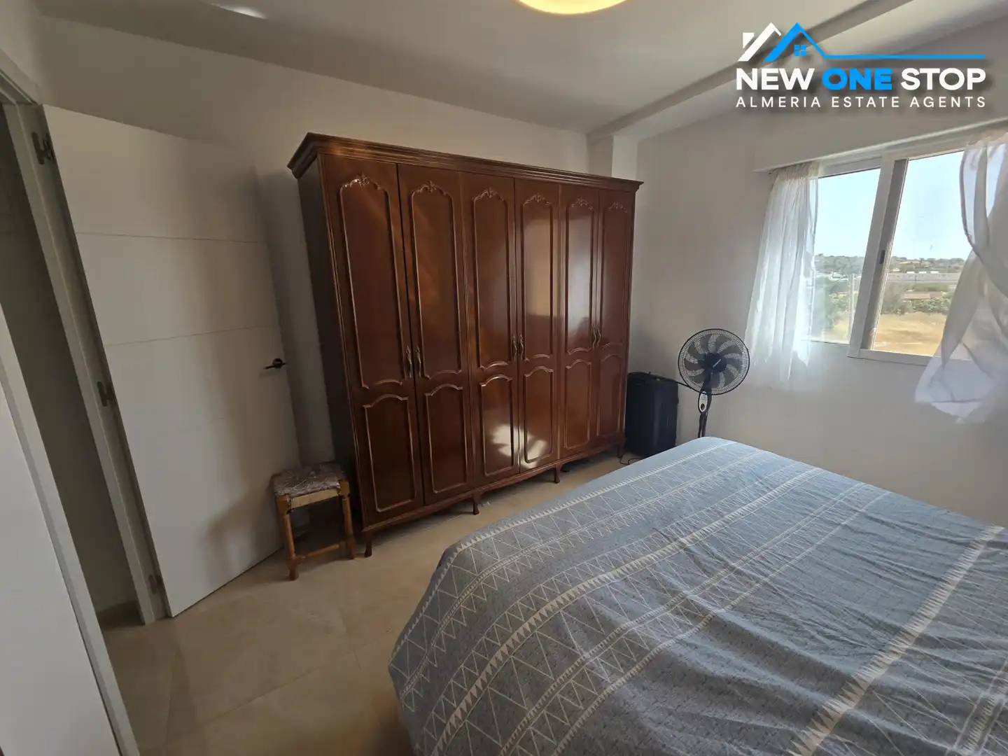 Schlafzimmer von Wohnungen zum Verkauf in Turre mit Klimaanlage, Terrasse und Ofen
