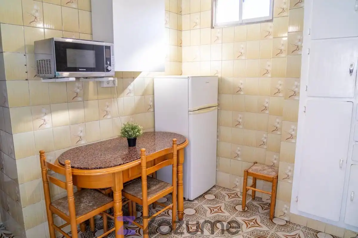 Kitchen of Flat for rent in Langreo  with Heating, Furnished and Oven