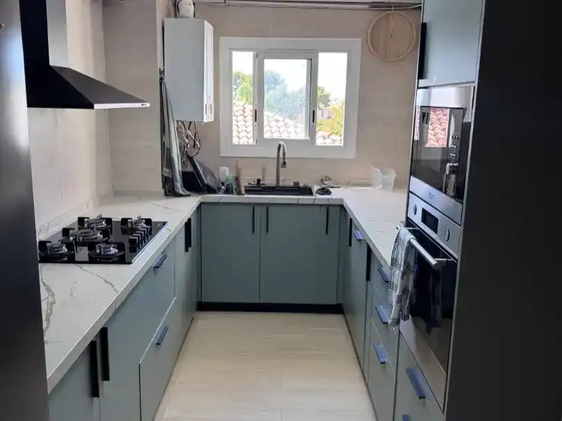 Cuina de Pis de lloguer en Altafulla amb Aire condicionat, Parquet i Moblat