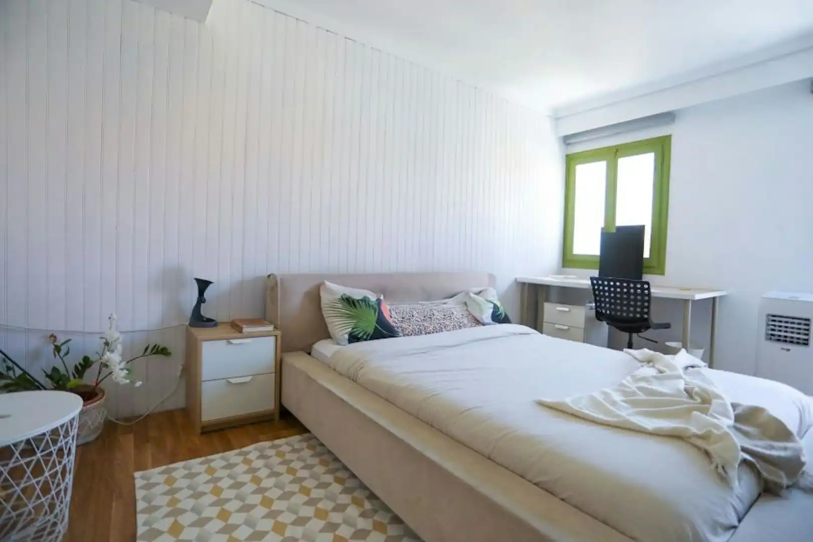 Habitación de Piso para compartir en Valencia con Aire acondicionado, Calefacción y Lavadora