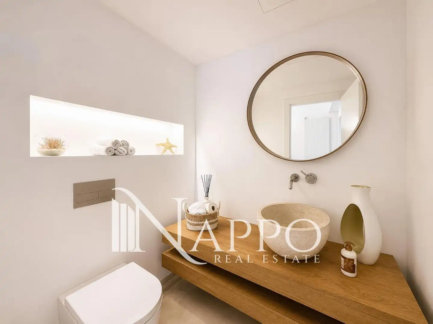 Bathroom of Houses for sale in Calvià  with Air Conditioner, Heating and Terrace