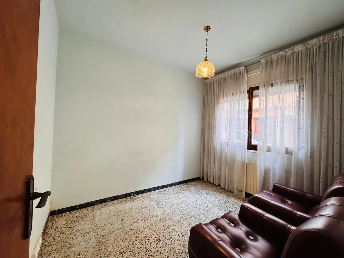 Sala de estar de Casa adosada en venta en Llagostera con Calefacción y Balcón