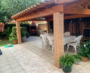 Terrace of Single-family semi-detached for sale in Castellón de la Plana / Castelló de la Plana  with Air Conditioner, Private garden and Terrace