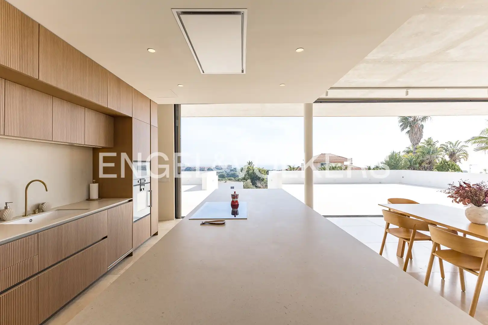 Cocina de Casa o chalet de alquiler en Sitges con Aire acondicionado, Calefacción y Jardín privado