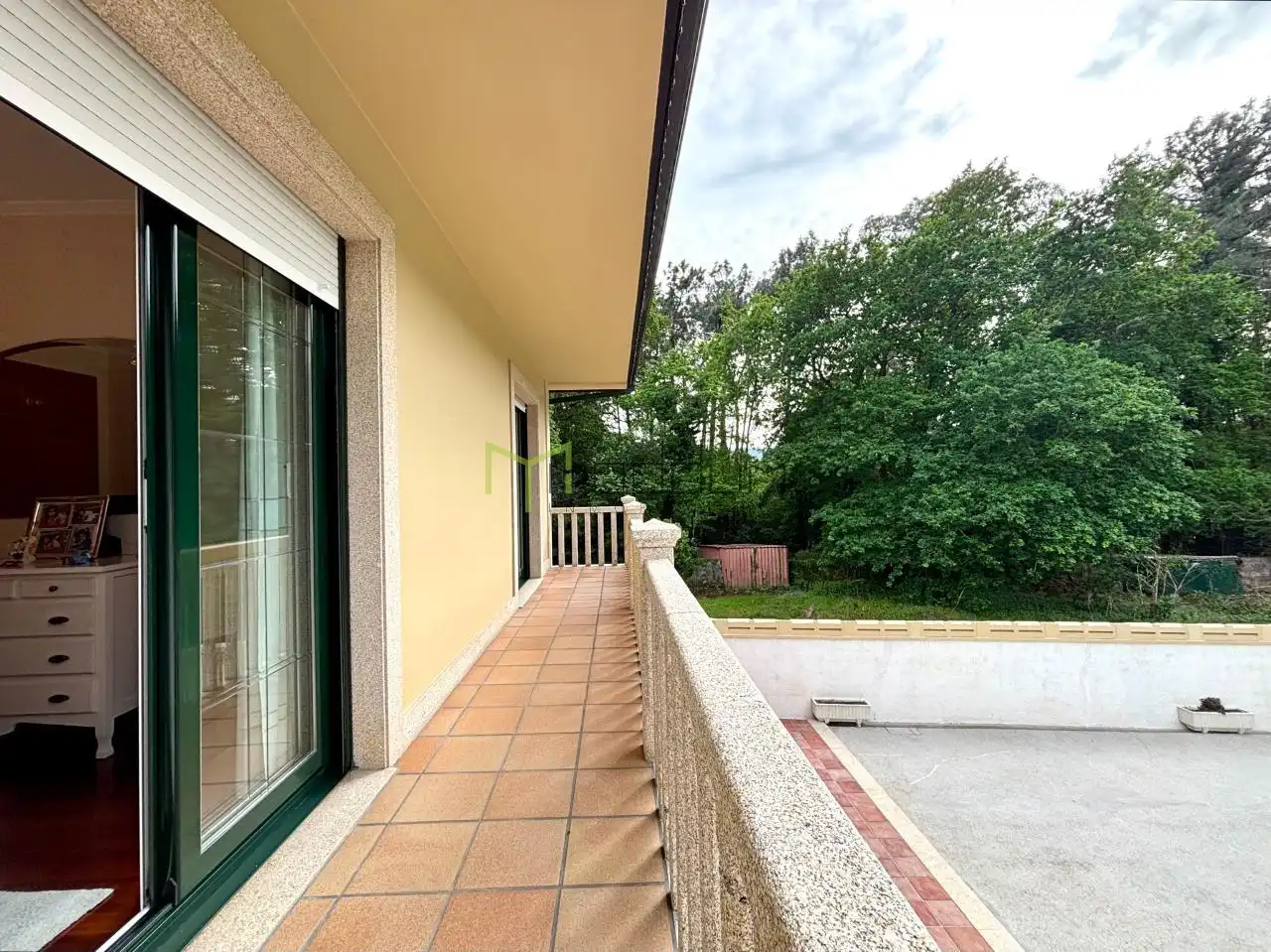 Terraza de Casa o chalet en venta en Ames con Calefacción, Jardín privado y Parquet
