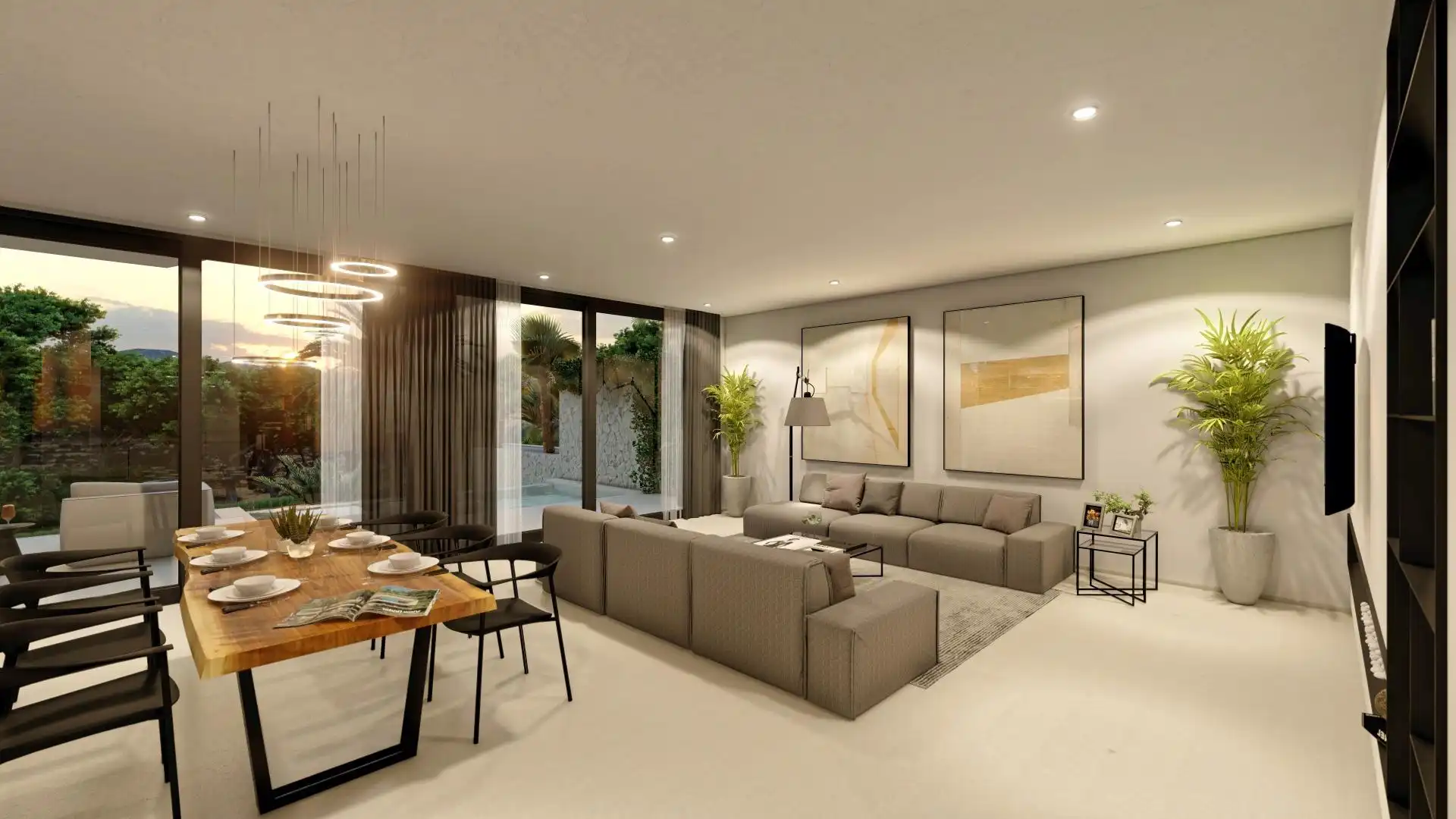 Sala d'estar de Casa o xalet en venda en Altea