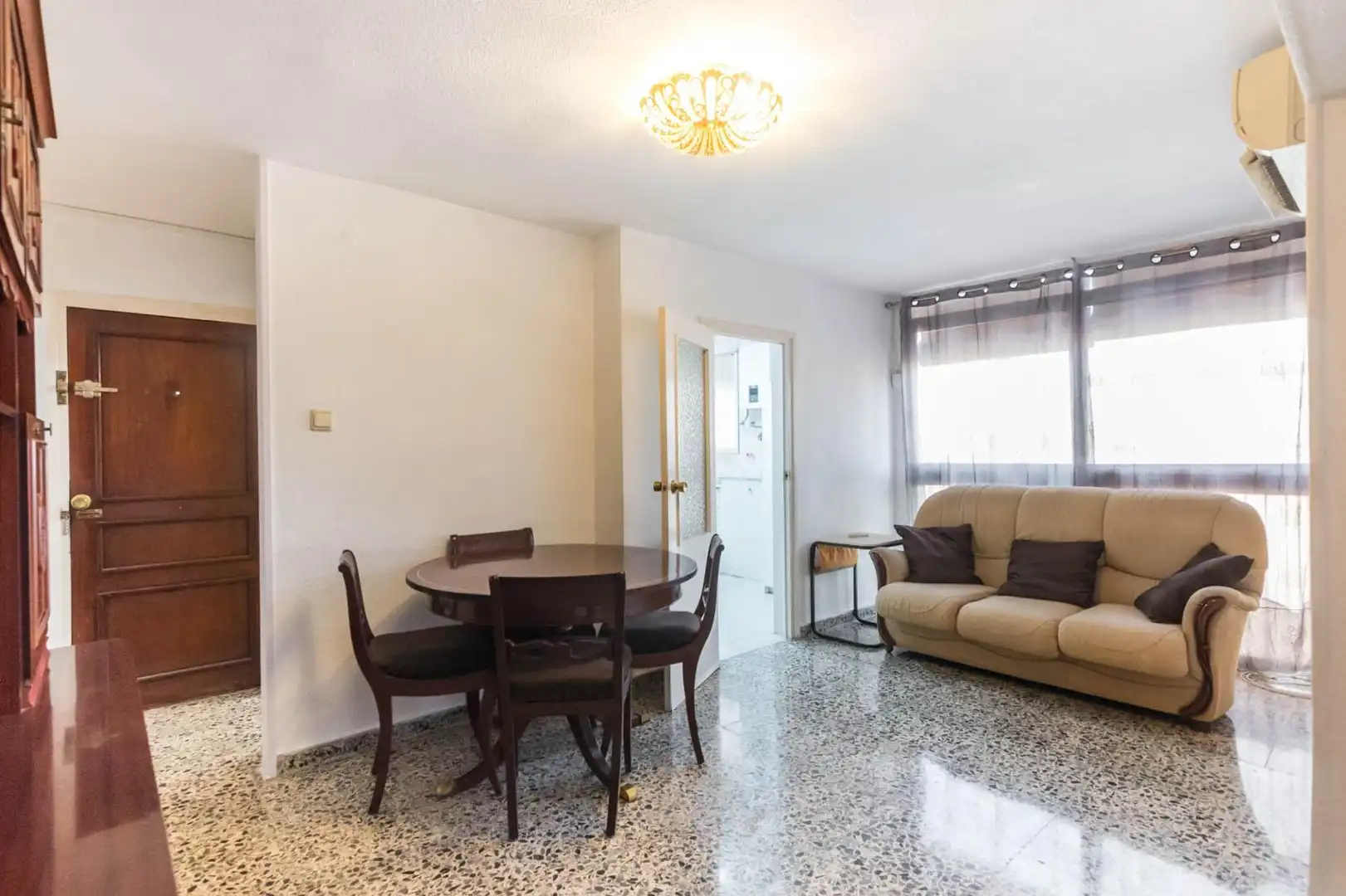 Living room of Flat for sale in Murcia  with Air Conditioner and Furnished