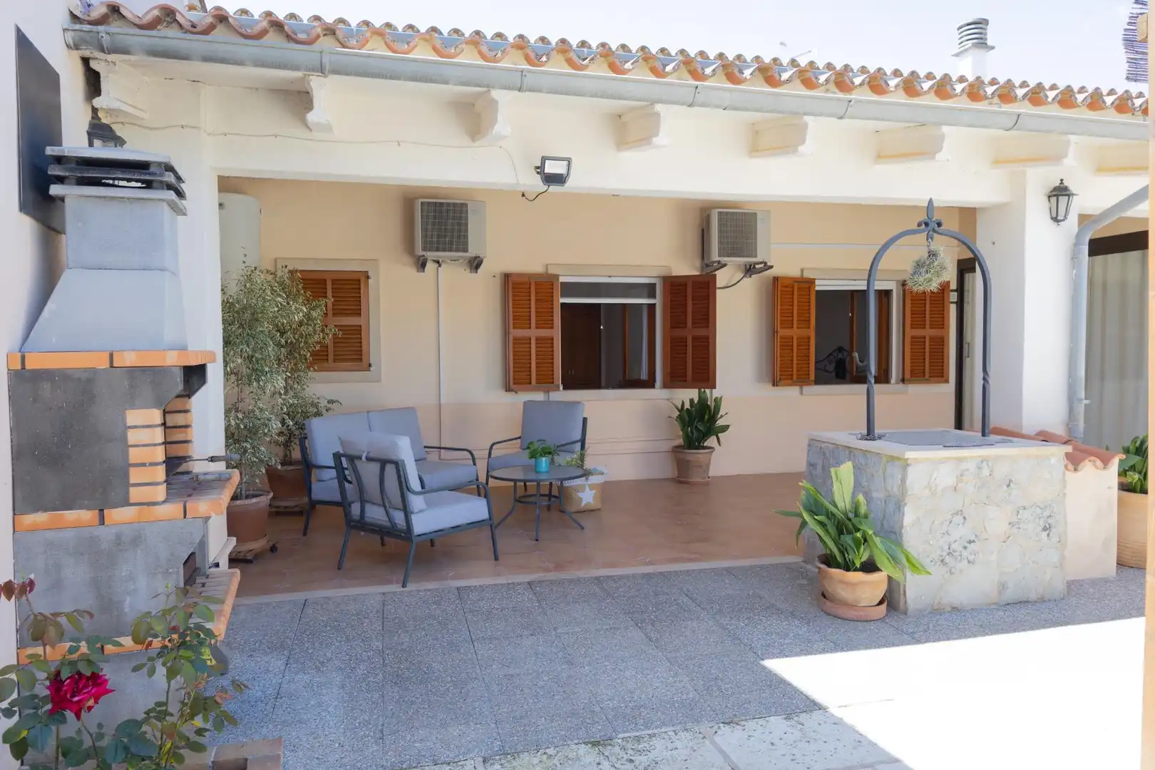 Terraza de Casa o chalet en venta en Ses Salines con Aire acondicionado, Calefacción y Jardín privado