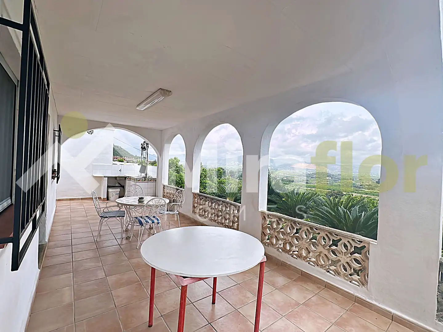 Terraza de Finca rústica en venta en Pego con Jardín privado, Terraza y Amueblado