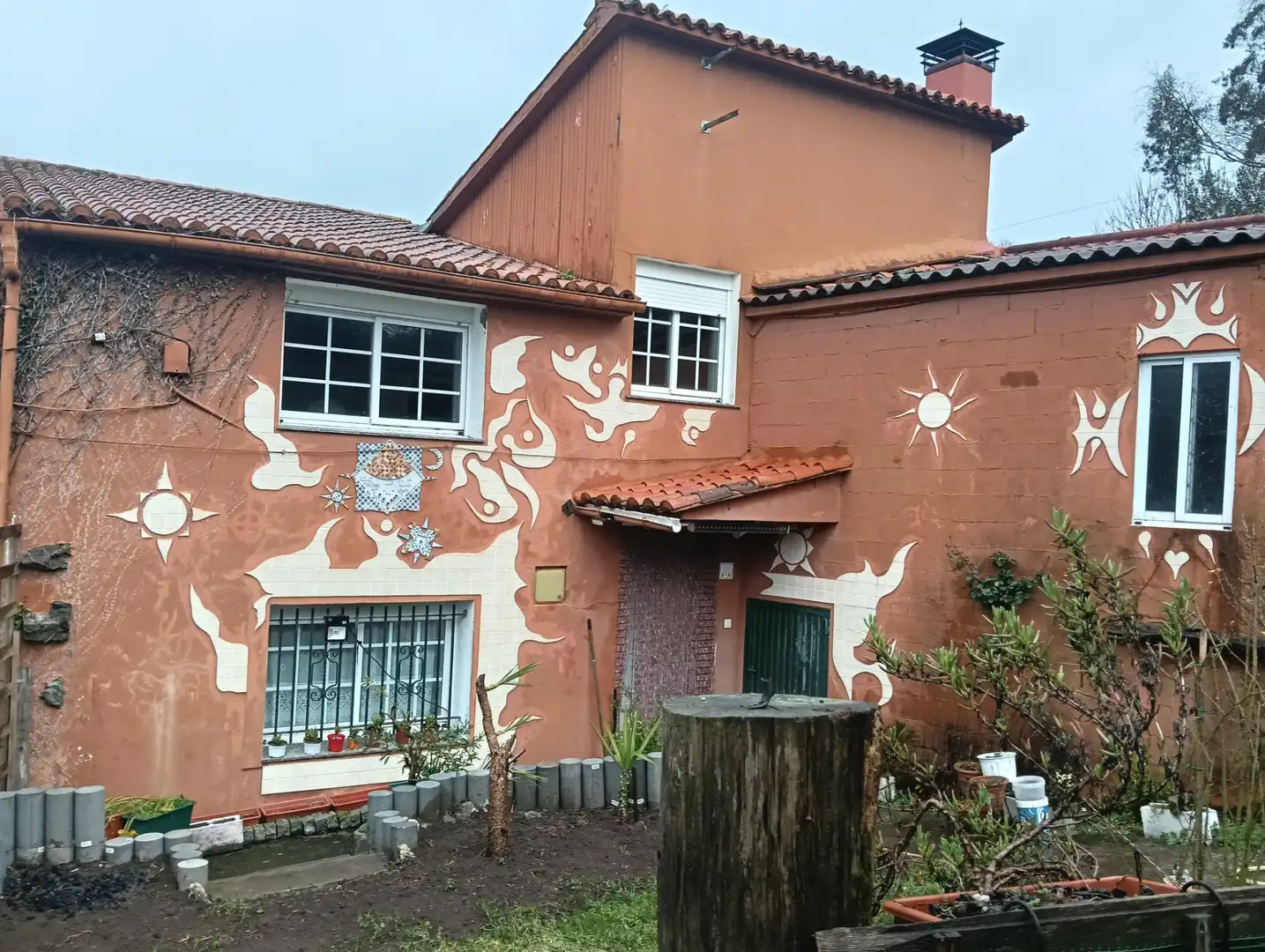 Adossat amb jardí en venda a Cesuras, imagen 2