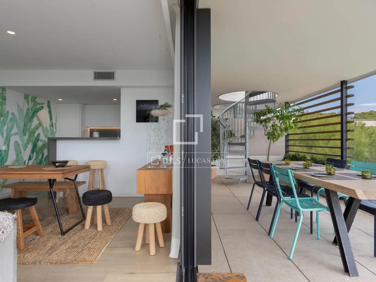 Terrace of Flat for sale in Palamós  with Air Conditioner, Heating and Private garden