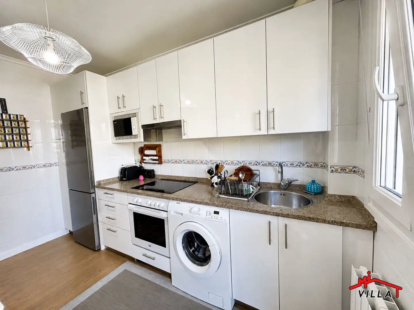 Küche von Wohnung zum Verkauf in Laredo mit Heizung und Terrasse