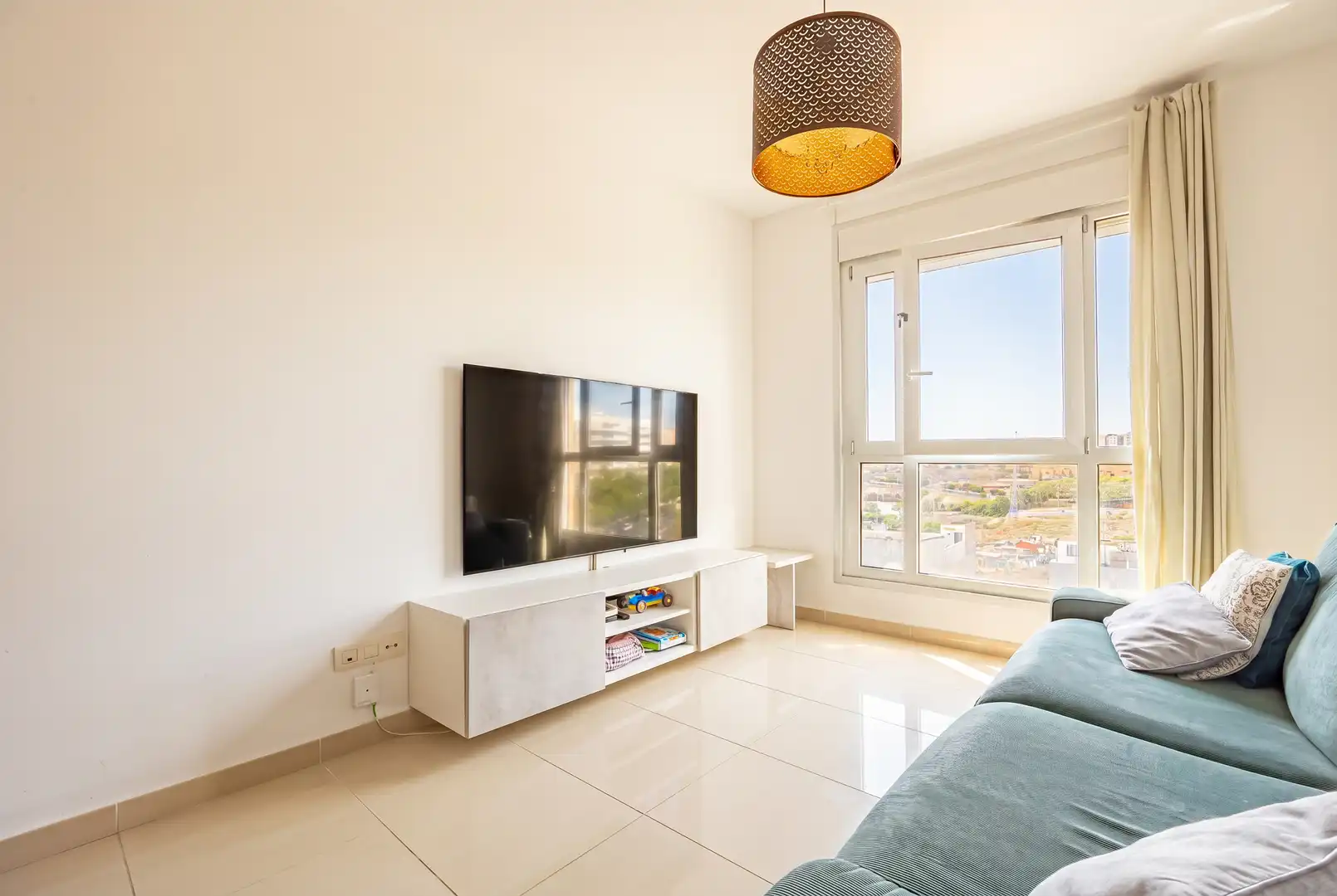 Sala de estar de Piso en venta en Las Palmas de Gran Canaria