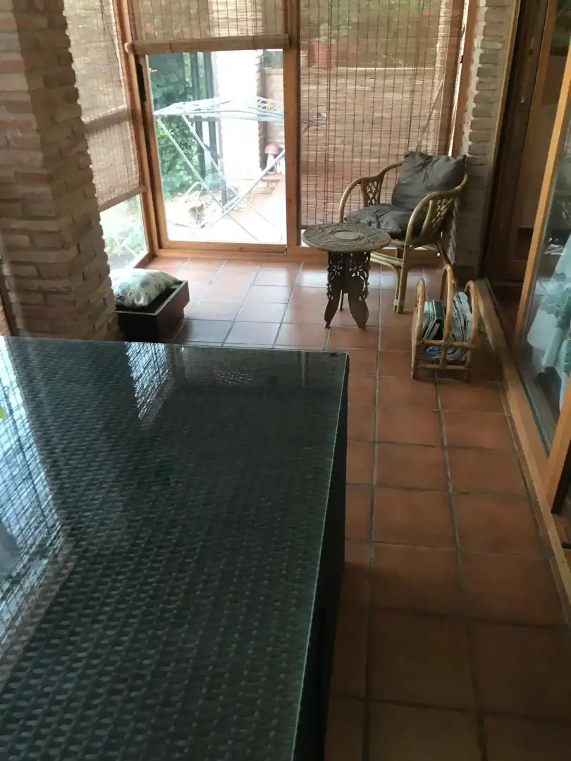 Terraza de Finca rústica de alquiler en Navarrete con Calefacción, Jardín privado y Parquet