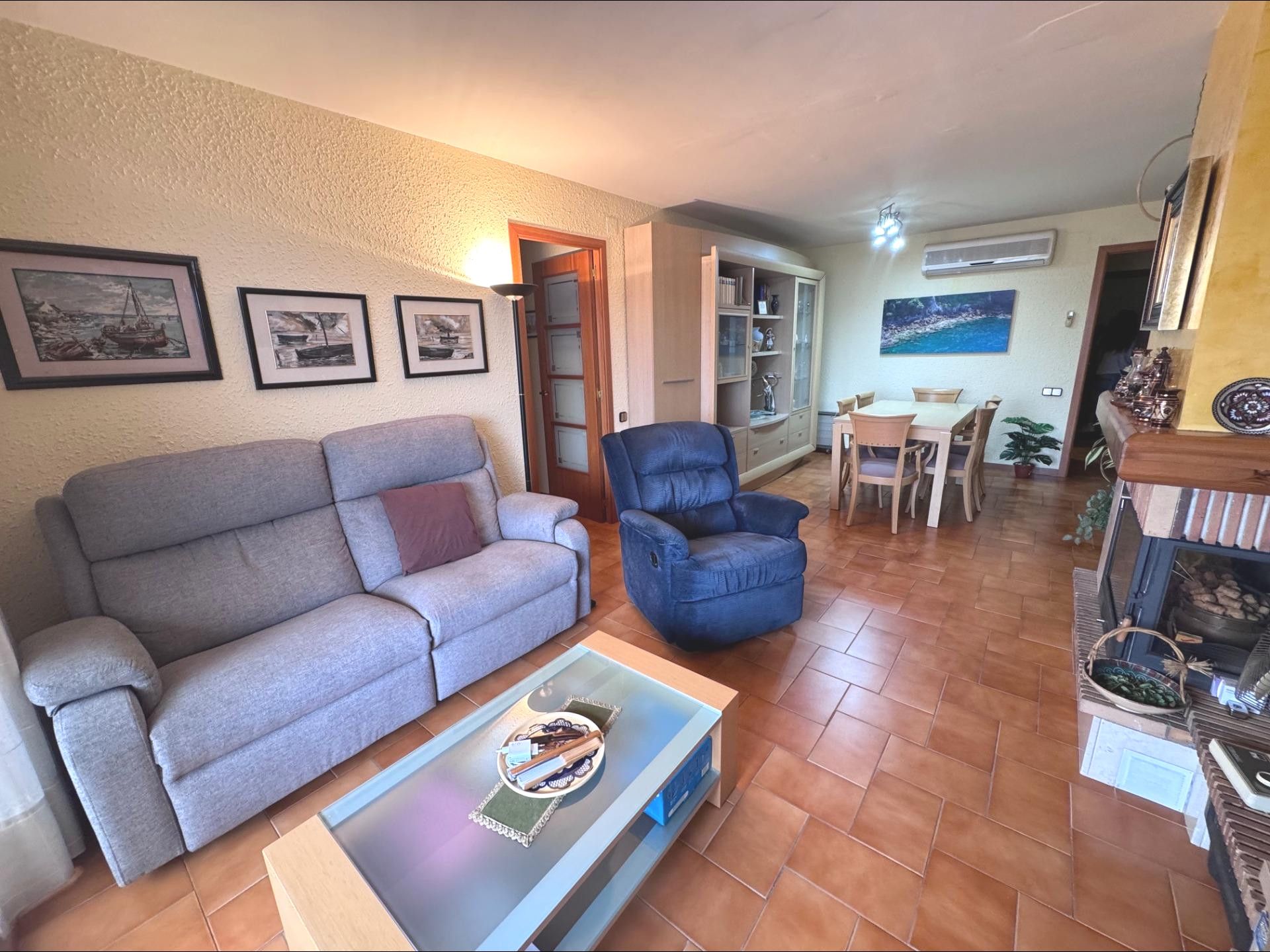 Living room of Flat for sale in Torredembarra  with Air Conditioner, Heating and Terrace