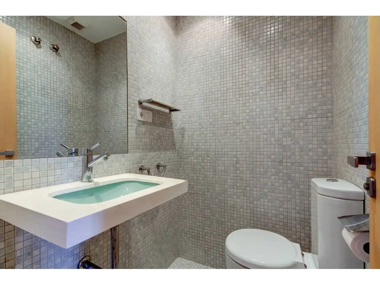 Bathroom of Attic for sale in Gavà  with Air Conditioner, Heating and Parquet flooring