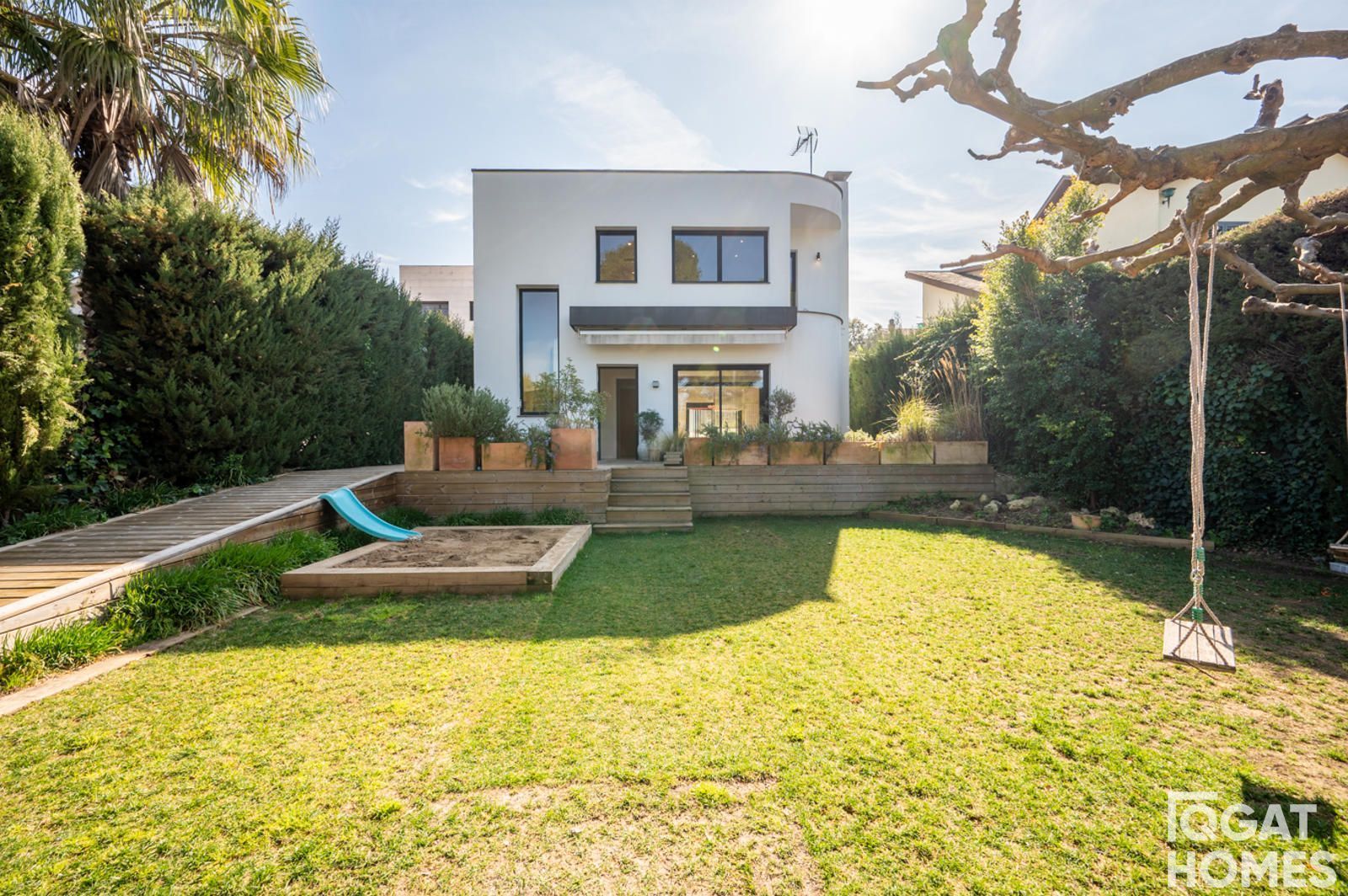 Garden of House or chalet for sale in Sant Cugat del Vallès  with Air Conditioner, Heating and Terrace