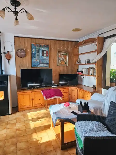 Sala d'estar de Apartament en venda en Ciutadella de Menorca amb Jardí privat i Terrassa