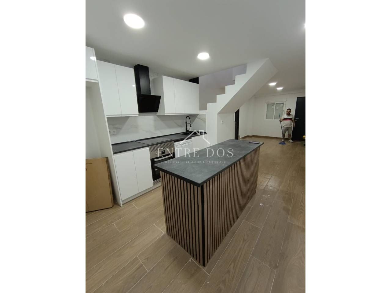 Kitchen of Single-family semi-detached for sale in Castellón de la Plana / Castelló de la Plana  with Air Conditioner and Heating