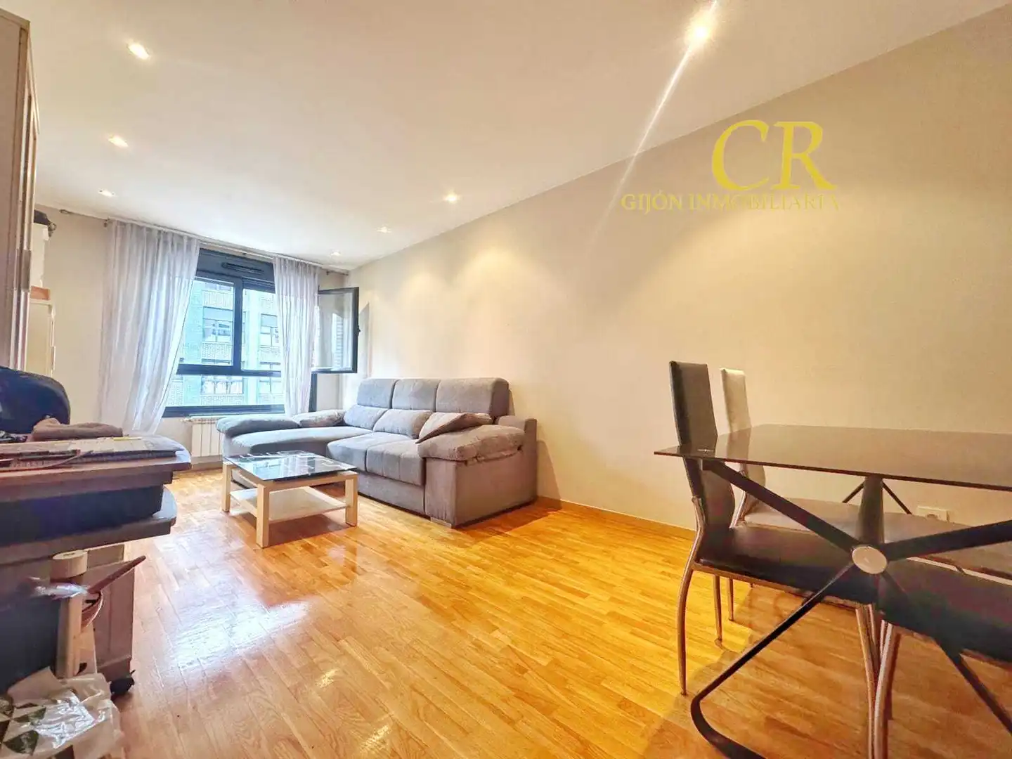 Exterior view of Flat for sale in Gijón   with Storage room and Furnished