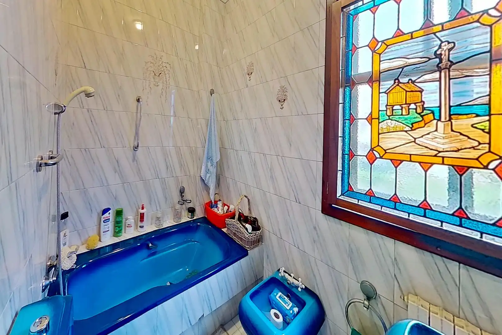 Baño de Casa o chalet en venta en Vigo  con Jardín privado y Balcón