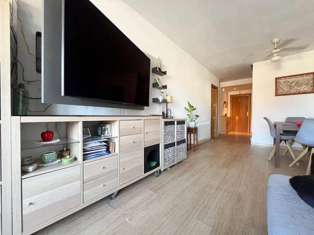 Sala de estar de Piso en venta en El Casar con Calefacción, Terraza y Balcón