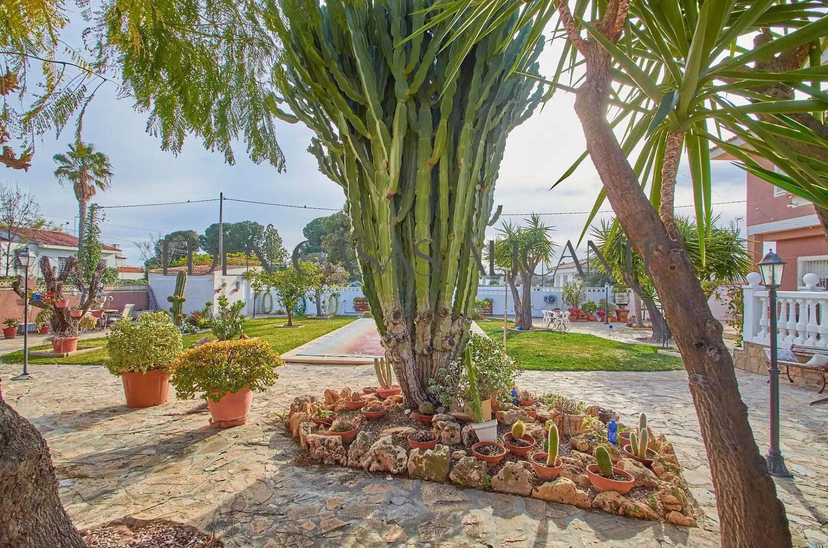 Jardín de Casa o chalet en venta en Mutxamel con Aire acondicionado, Jardín privado y Terraza