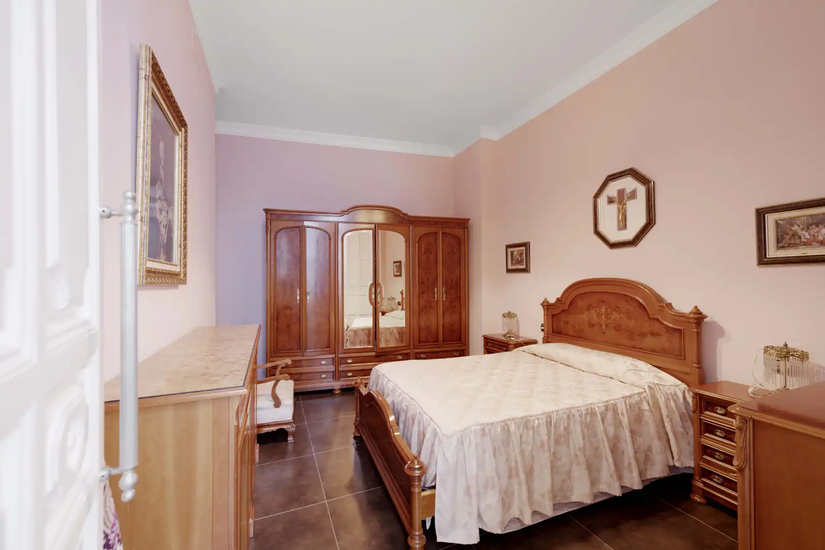 Bedroom of Flat for sale in Málaga  with Air Conditioner and Storage room
