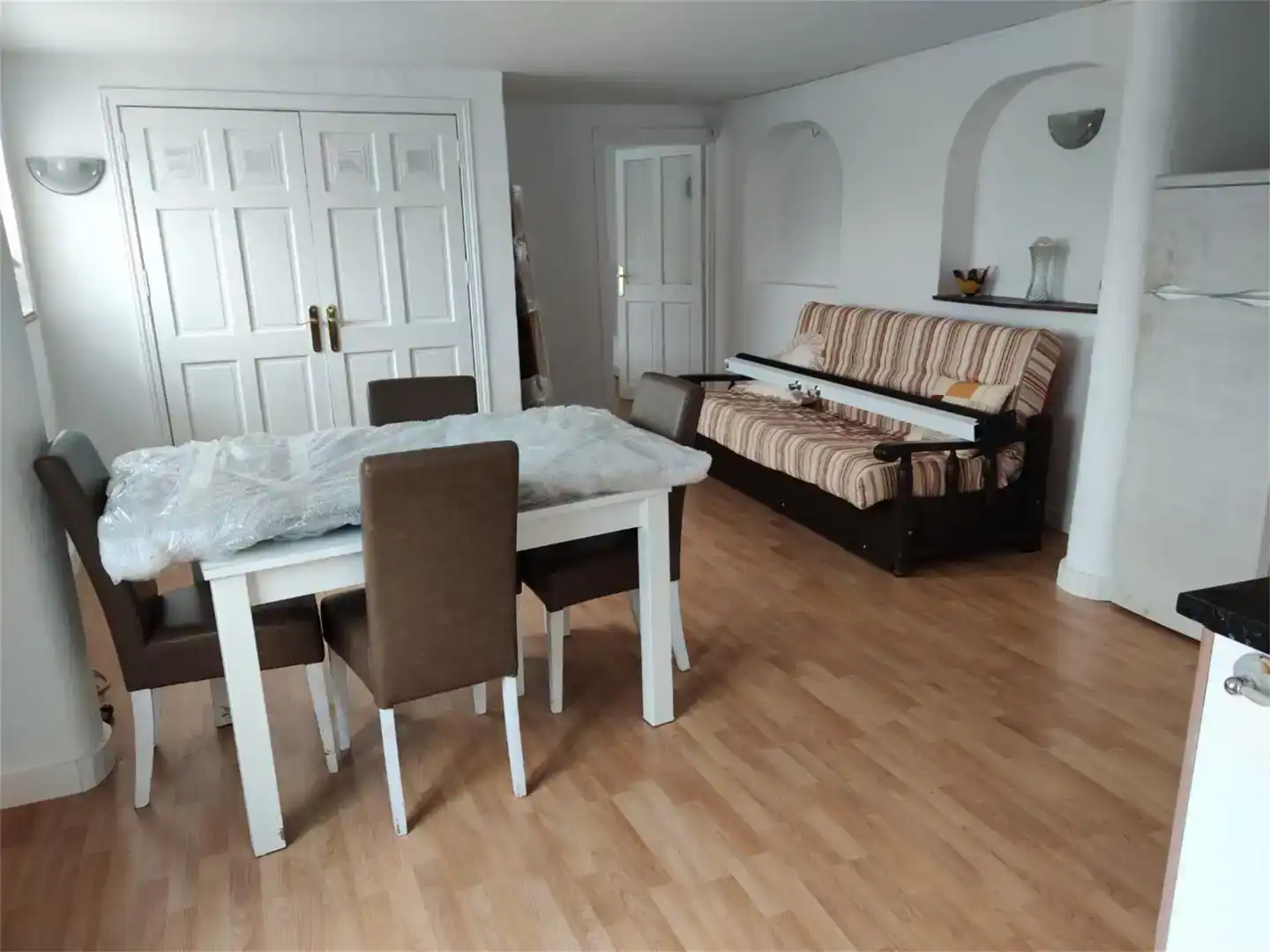 Sala d'estar de Casa o xalet en venda en Mogente / Moixent amb Aire condicionat i Piscina
