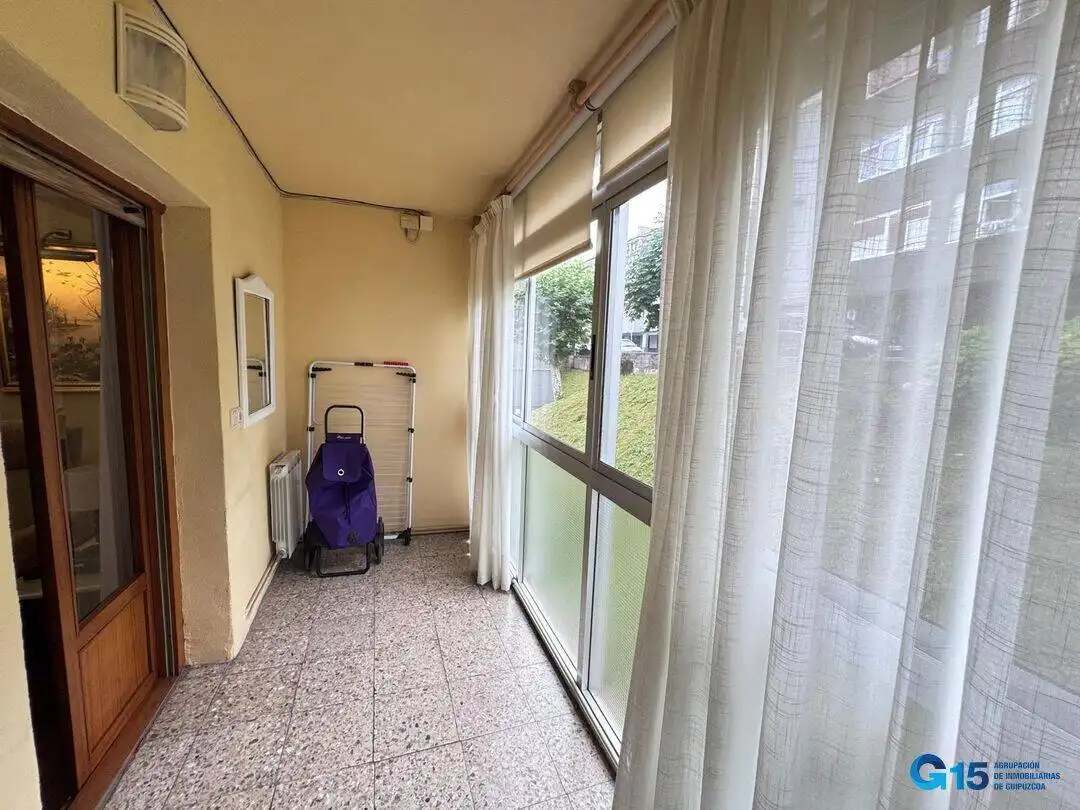 Balcony of Flat for sale in Errenteria  with Heating, Terrace and Furnished
