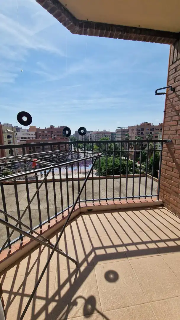 Balcony of Flat for rent in Sax  with Furnished and Balcony
