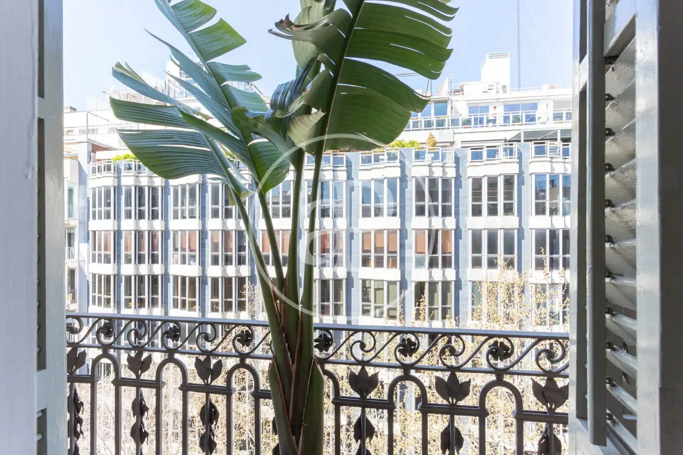 Exterior view of Flat for rent in Barcelona  with Air Conditioner, Heating and Terrace