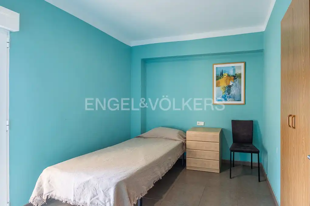 Bedroom of Flat for sale in Sueca  with Heating, Terrace and Furnished